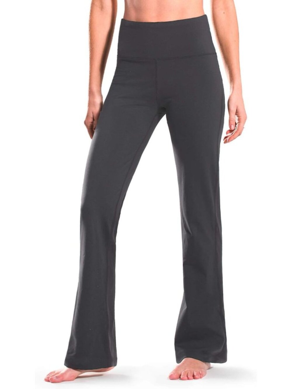 Flared Leg Bootcut Yoga Pants with Pockets - Regular & Tall Inseam Options